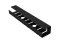 Kovový káblový organizér 440 mm - Farba: RAL 9005 čierna