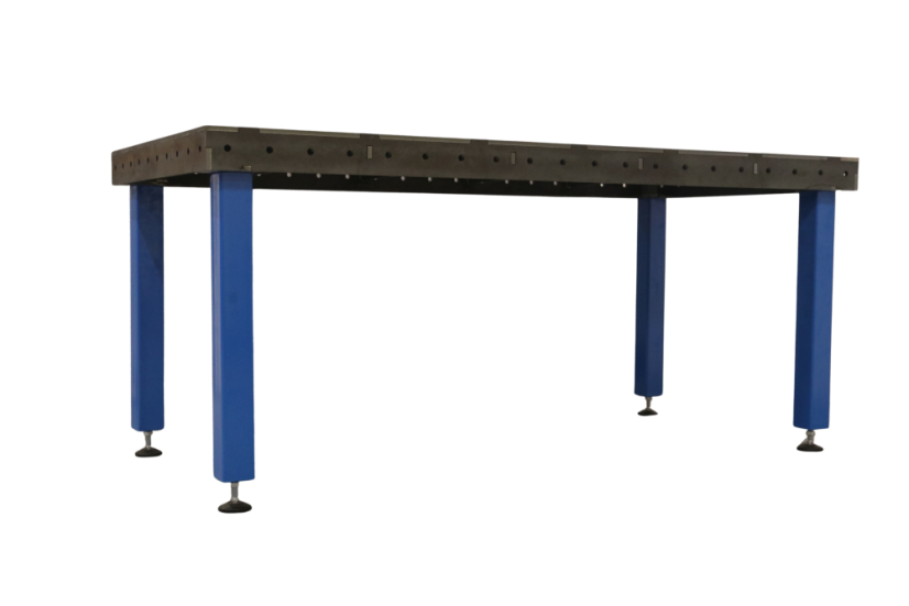 Zvárací stôl profi 2000 x 1000 x 100 mm čiastočne zvarený, 12 mm