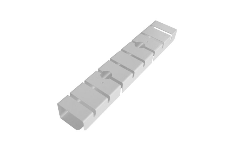 Kovový kabelový organizér 440 mm - Barva: Antracitová