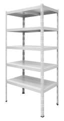 Kovový policový regál 2000 x 1000 x 600 mm, nosnosť police 335 kg