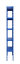 Kovový policový regál 2500 x 750 x 400 mm, nosnost police 335 kg - Barva: RAL 7035 šedá, Počet polic: 4
