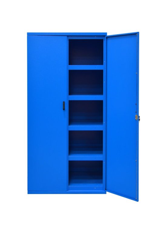 Dielenská kovová skriňa 2000 x 1000 x 600 mm, nosnosť police 335 kg