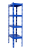Kovový policový regál 1500 x 750 x 400 mm, nosnosť police 335 kg