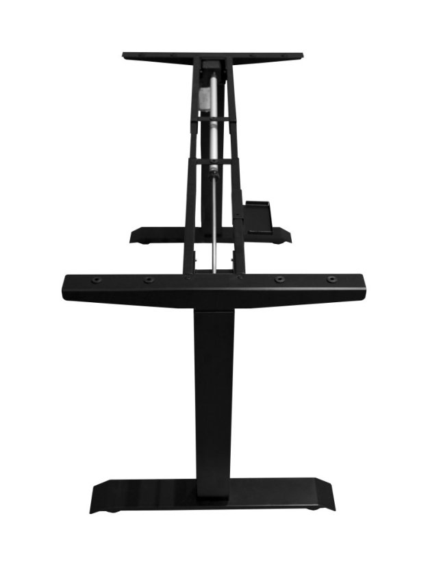 Jednomotorová nastavitelná stolová podnož - Barva: RAL 9005 černá