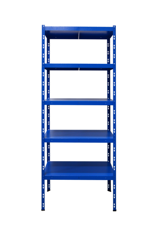 Kovový policový regál 2500 x 750 x 600 mm, nosnost police 335 kg - Barva: RAL 7035 šedá, Počet polic: 4