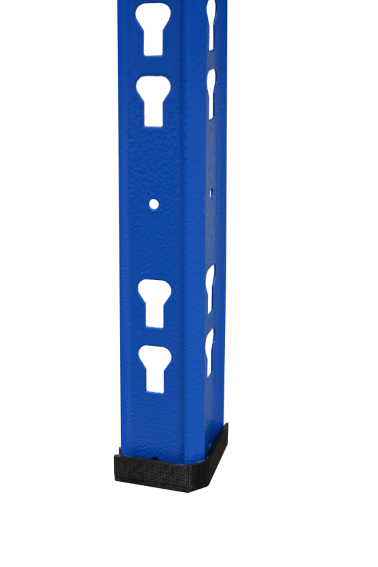 Kovový policový regál  2500 x 1000 x 300 mm, nosnosť police 335 kg - Farba: RAL 7016 antracit, Počet polic: 6