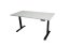 Polohovací stôl dvojmotorový 1600 x 800 mm - Farba dosky: buk, Farba podnože: šedá
