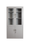 Kancelárska kovová skriňa polopresklená 1850 x 900 x 400 mm - Farba: RAL 7035 sivá