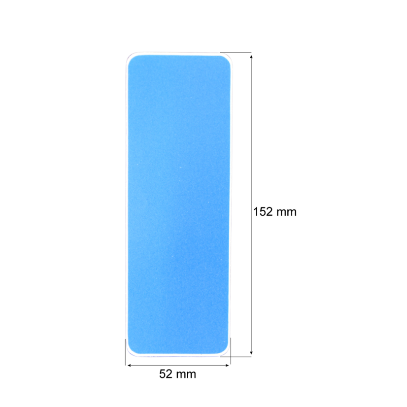 Podlahové značení podélné - Barva: RAL 2002 červená