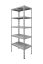 Kovový policový regál 2500 x 750 x 600 mm, nosnost police 335 kg - Barva: RAL 7035 šedá, Počet polic: 4