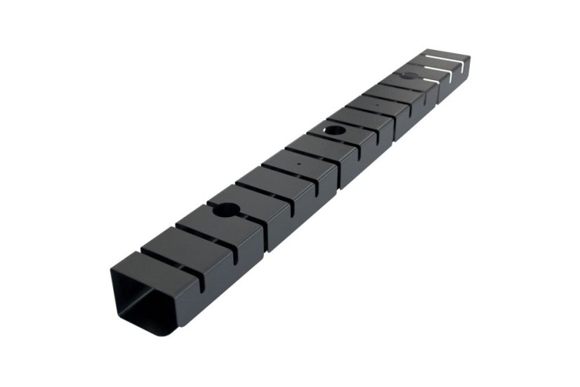 Kovový káblový organizér 750 mm
