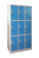 Šatníková skrinka s 9 boxmi 1850 mm x 900 mm x 400 mm - Farba: RAL 7035 sivá