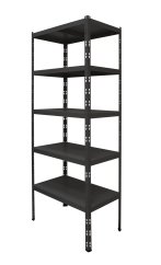 Kovový policový regál 2500 x 1000 x 500 mm, nosnosť police 335 kg