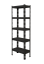 Kovový policový regál 1800 x 750 x 400 mm, nosnosť police 335 kg - Farba: RAL 7035 sivá, Počet polic: 4