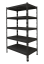 Kovový policový regál 1800 x 1000 x 600 mm, nosnost police 335 kg - Barva: RAL 7016 antracit, Počet polic: 6