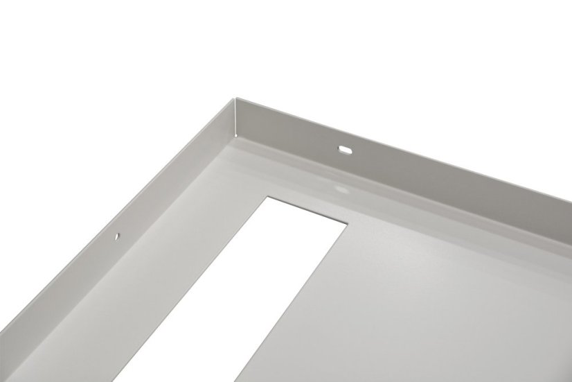 Kryt klimatizace a jednotky tepelného čerpadla na zeď bílý vel. M