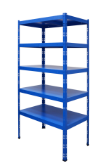 Kovový policový regál 2000 x 1000 x 500 mm, nosnosť police 335 kg