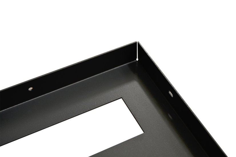 Kryt klimatizácie a jednotky tepelného čerpadla na stenu antracit veľ. S