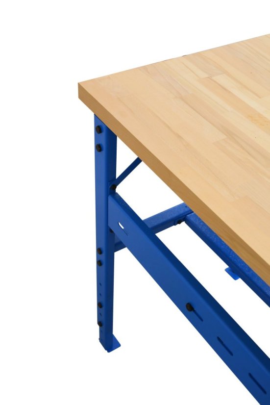 Dielenský stôl 1800 mm x 700 mm - Farba: RAL 7016 antracit, Povrchová úprava dosky: bez úpravy
