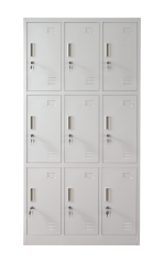 Šatní skříňka s 9 boxy 1850 mm x 900 mm x 400 mm