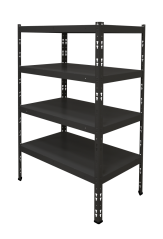 Kovový policový regál 1500 x 1000 x 600 mm, nosnost police 335 kg