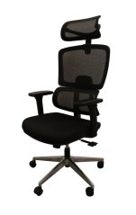 Ergonomická kancelárska stolička čalúnená