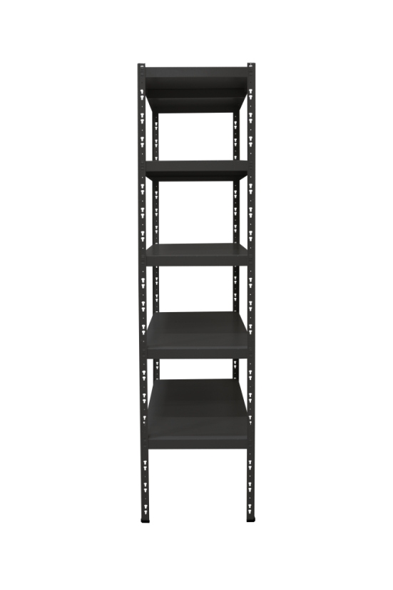 Kovový policový regál 2500 x 750 x 600 mm, nosnost police 335 kg - Barva: RAL 7035 šedá, Počet polic: 6
