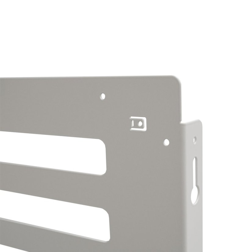 Kryt klimatizácie a jednotky tepelného čerpadla na zem biely veľ. L