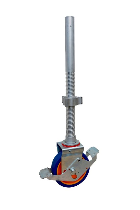 Pojezdové nastavitelné kolo pro lešení