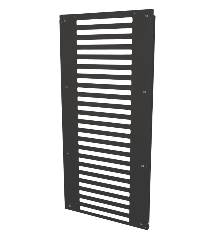 Kryt klimatizácie a jednotky tepelného čerpadla na zem antracit veľ. L