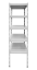 Kovový policový regál 2000 x 1000 x 500 mm, nosnosť police 335 kg
