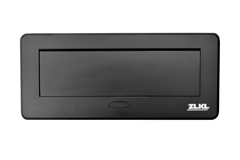 Zásuvkový box s výklopným krytem - 2x 230V zásuvka, USB A, USB C, HDMI, RJ45