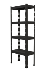 Kovový policový regál 1500 x 750 x 400 mm, nosnosť police 335 kg