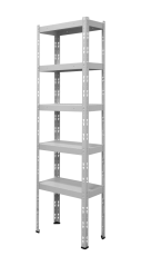 Kovový policový regál 2000 x 750 x 400 mm, nosnosť police 335 kg