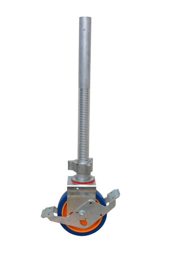 Pojezdové nastavitelné kolo pro lešení