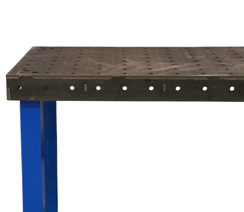 Zvárací stôl profi 1200 x 800 x 100 mm kompletne zvarený, 12 mm