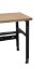 Dielenský stôl 1800 mm x 700 mm - Farba: RAL 7016 antracit, Povrchová úprava dosky: bez úpravy