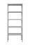 Kovový policový regál  2500 x 1000 x 300 mm, nosnosť police 335 kg - Farba: RAL 7016 antracit, Počet polic: 6