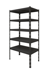 Kovový policový regál 2000 x 1000 x 500 mm, nosnosť police 335 kg