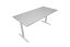 Kancelársky stôl 1400 x 700 mm - Farba dosky: buk, Farba podnože: biela