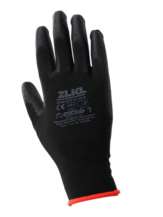 Pracovní rukavice černé