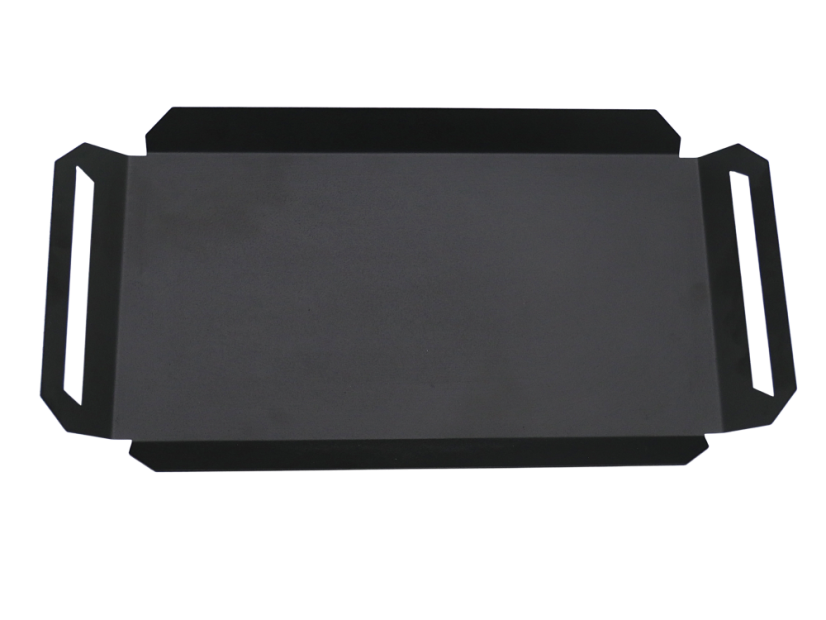 Servírovací hliníkový tácek 150 x 300 mm - Barva: RAL 9005 černá