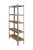 Kovový regál s MDF policami  1800 x 900 x 400 mm, nosnosť police 125 kg