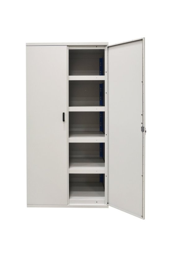 Dielenská kovová skriňa 2000 x 1000 x 600 mm, nosnosť police 335 kg