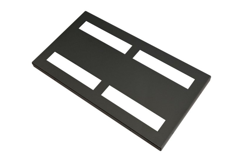 Kryt klimatizácie a jednotky tepelného čerpadla na stenu antracit veľ. S