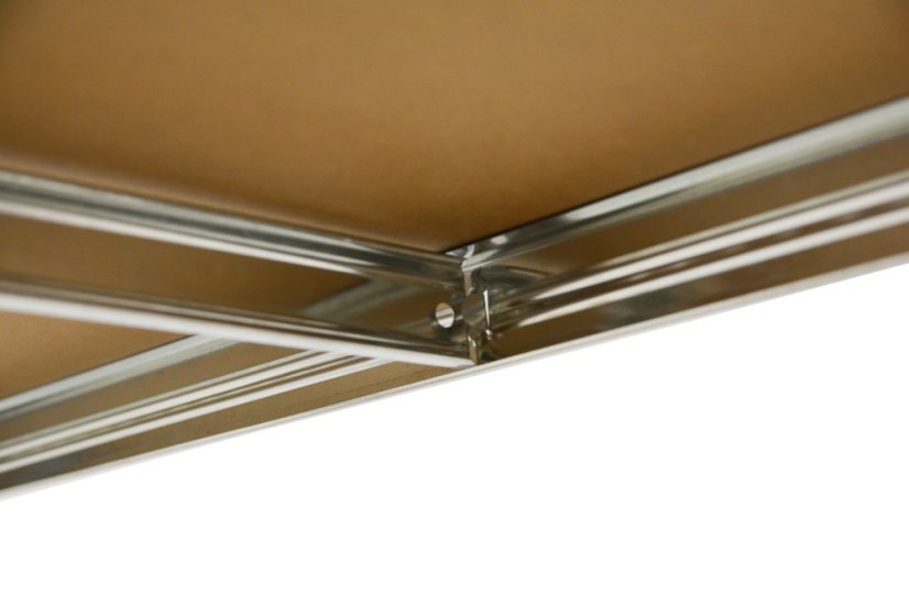 Kovový regál s MDF policami  1800 x 900 x 300 mm, nosnosť police 125 kg
