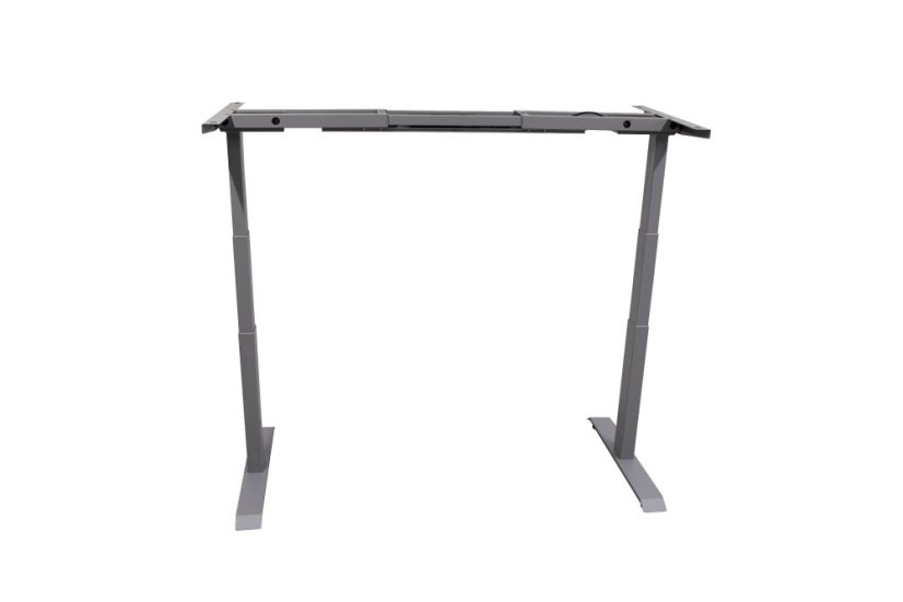 Dvoumotorová nastavitelná stolová podnož - šedá
