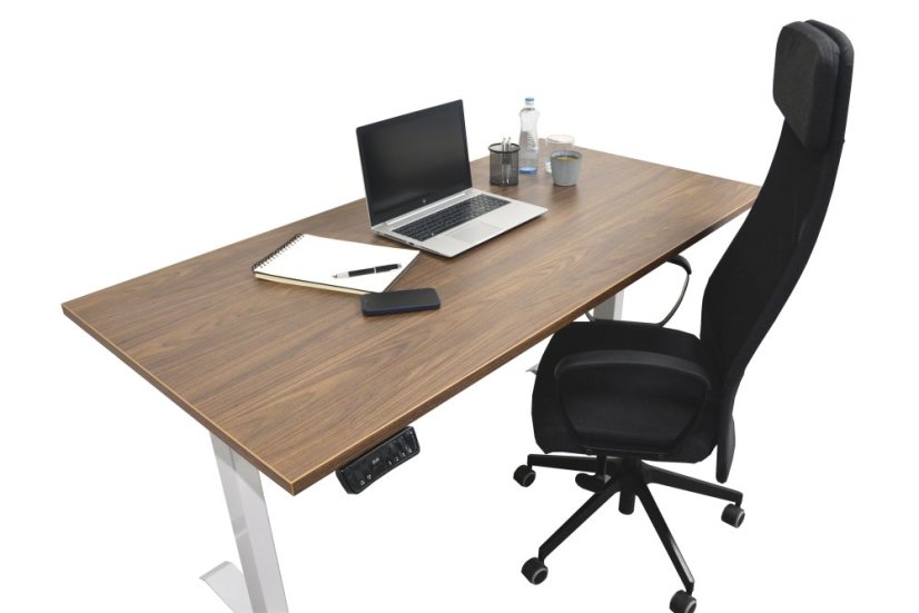 Jednomotorová nastavitelná stolová podnož - Barva: RAL 9005 černá