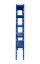 Kovový policový regál 2000 x 1000 x 400 mm, nosnosť police 335 kg - Farba: RAL 7016 antracit, Počet polic: 5