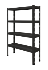 Kovový policový regál 1500 x 1000 x 400 mm, nosnost police 335 kg